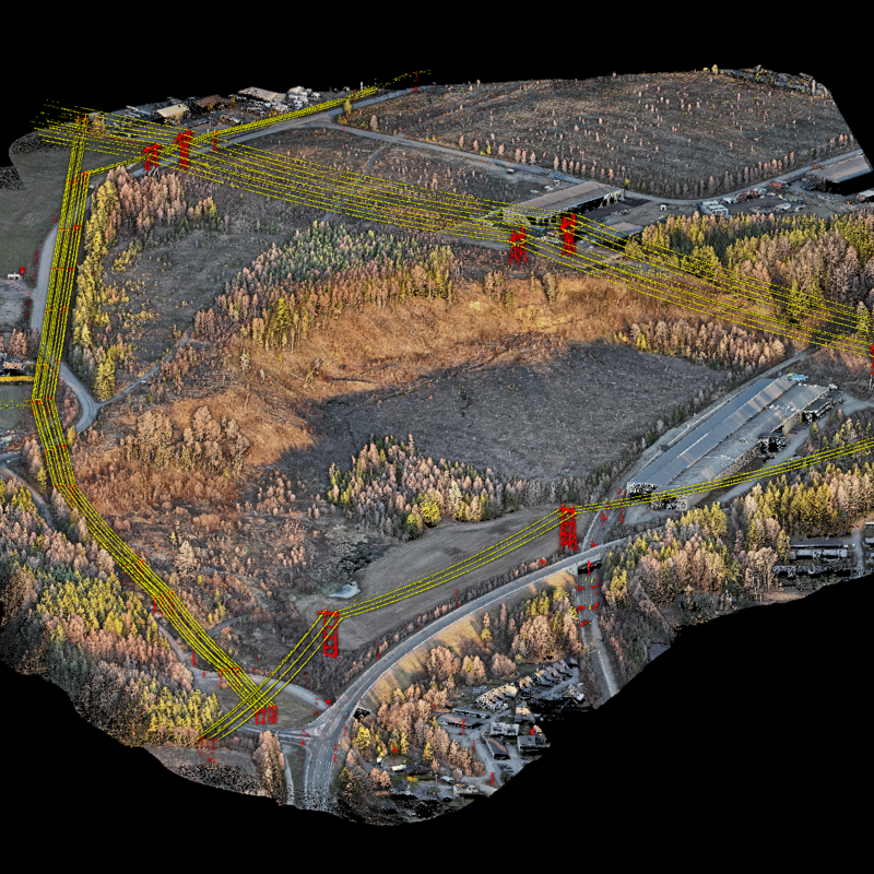 Il drone con scansione LiDAR e dati fotorealistici RGB consente una visualizzazione precisa del terreno. La tecnologia identifica gli oggetti, li classifica e facilita l'ulteriore utilizzo in varie applicazioni.